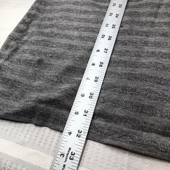 Slazenger Golf Mens Short Sleeve Gray Striped Polo Casual Shirt Size 2XL XXL - Picture 6 of 8